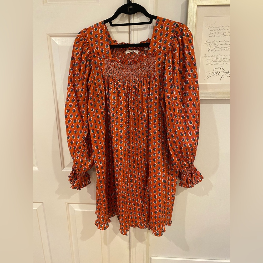 DOEN poplin mini dress